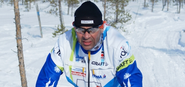 Jan Kopka vyhrl snowbikov ultramaraton Rovaniemi 300